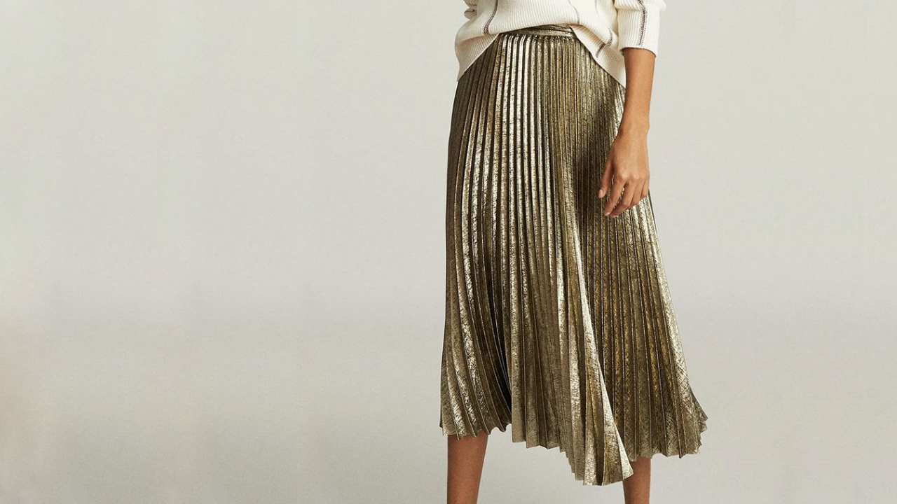 ⭐️ 1 JUPE DORÉE, 3 LOOKS !