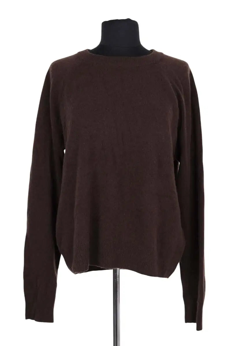 Pull Samsoe Samsoe Marron en Cachemire, taille L - Seconde Main