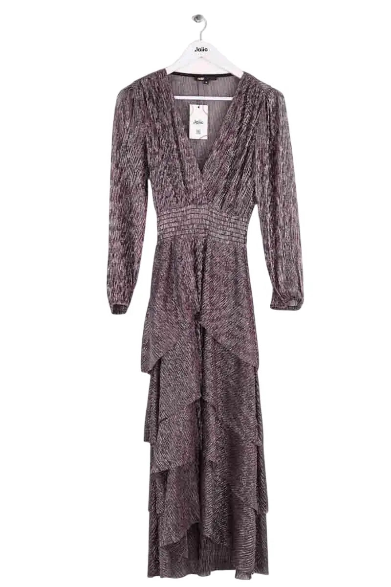 Robe Maje Rose en Synthétique, taille S - Seconde Main
