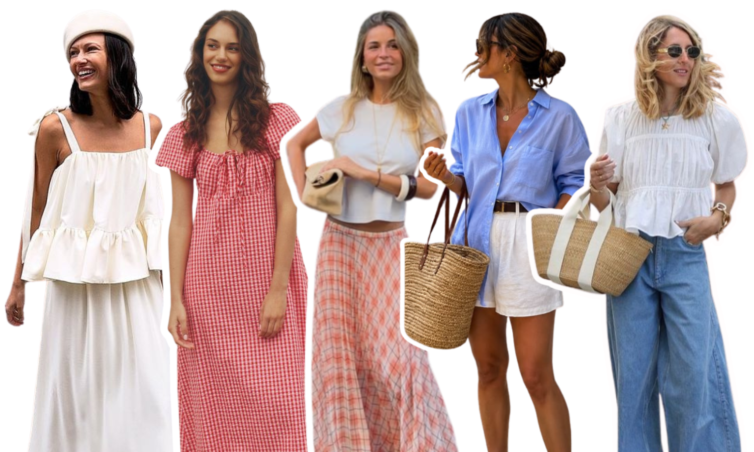 7 looks simples qui font tout l’été : les silhouettes faciles et élégantes à adopter