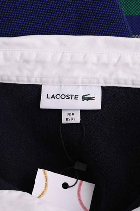 Pull Lacoste Bleu en Coton