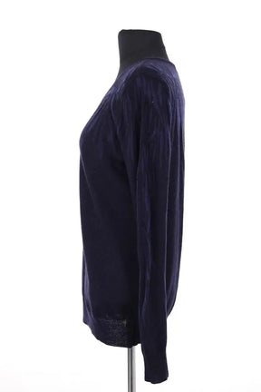 Pull Sandro Marine en Laine