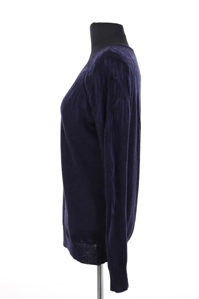 Pull Sandro Marine en Laine
