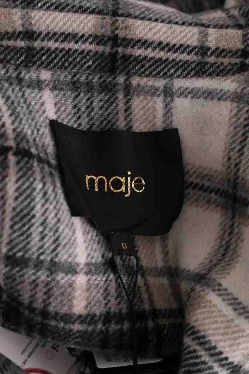 Veste Maje Gris en Laine