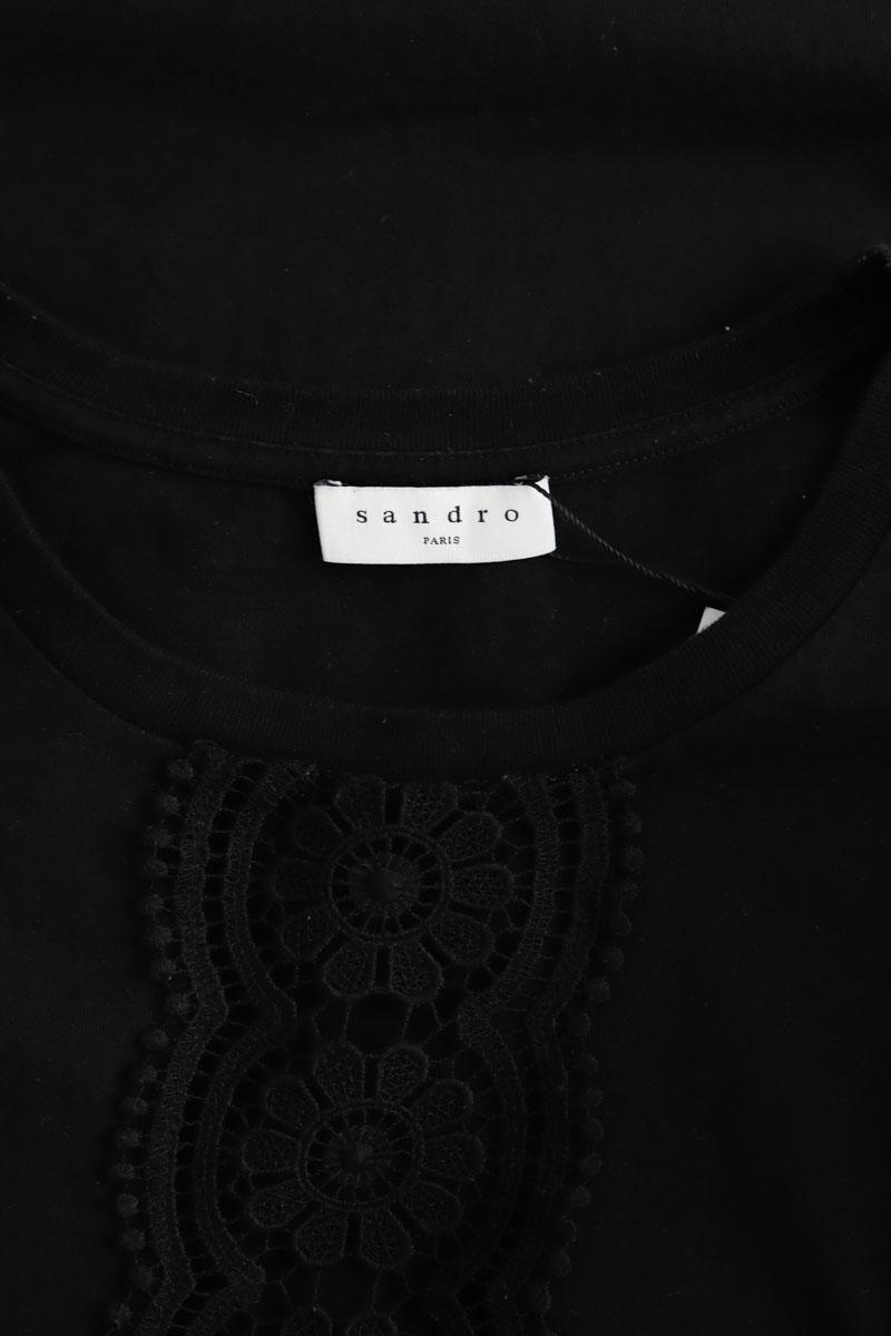 T-shirts Sandro  Noir