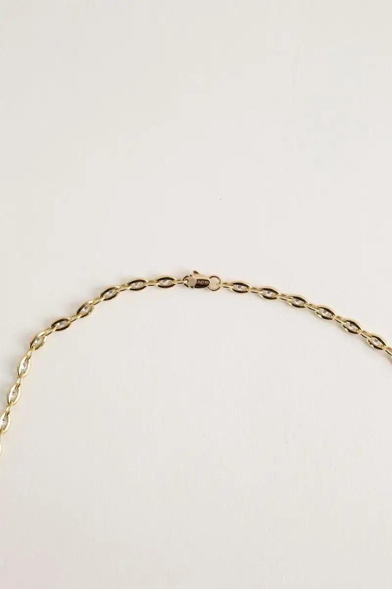 Collier APM Monaco Doré en Plaqué or