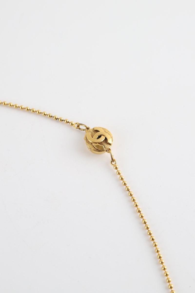 Collier Chanel  Doré