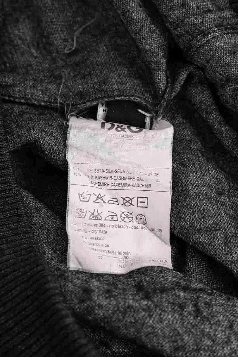 Pull Dolce & Gabbana Gris en Cachemire