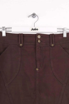 Jupe Kenzo Marron en Coton