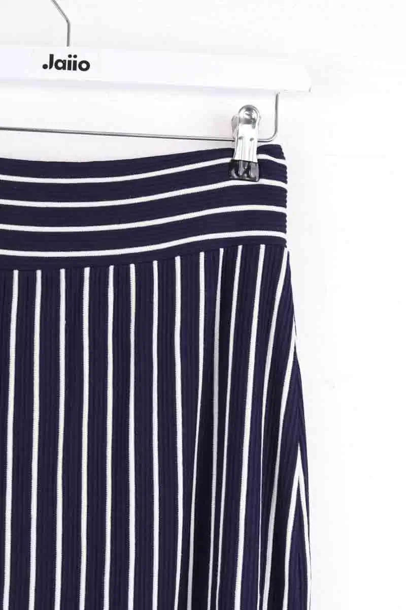 Jupe Agnès B. Marine en Viscose