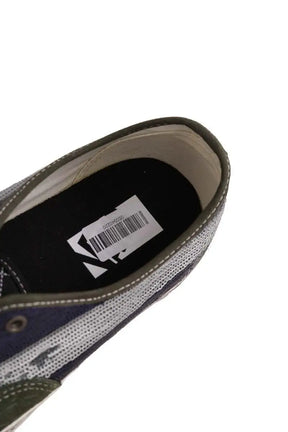 Baskets basses Vans Kaki en Tissu