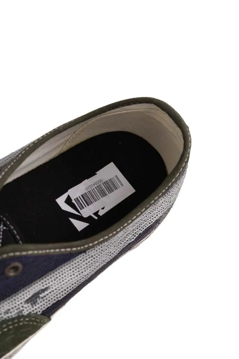 Baskets basses Vans Kaki en Tissu