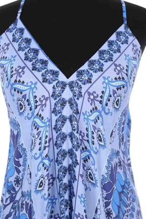 Robe Sandro Bleu en Viscose