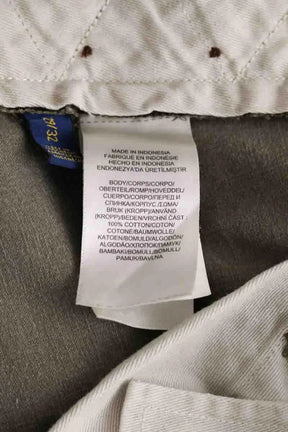 Pantalon Ralph Lauren Kaki en Coton