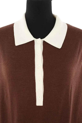 Pull The Tiny Big Sister Marron en Laine