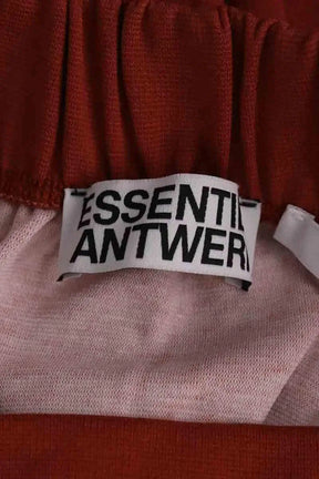 Robe Essentiel Antwerp Marron en Coton