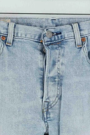 Jean droit Levi's 501 Bleu en Coton