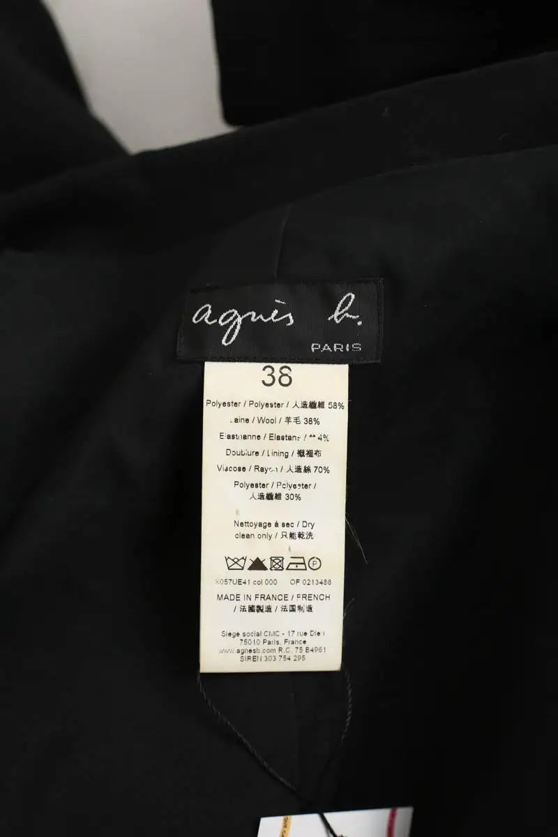 Blazer Agnès B.  Noir