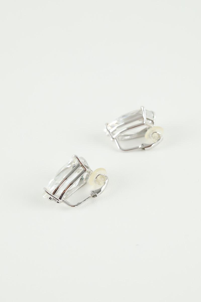 Boucles d'oreilles Swarovski  Blanc