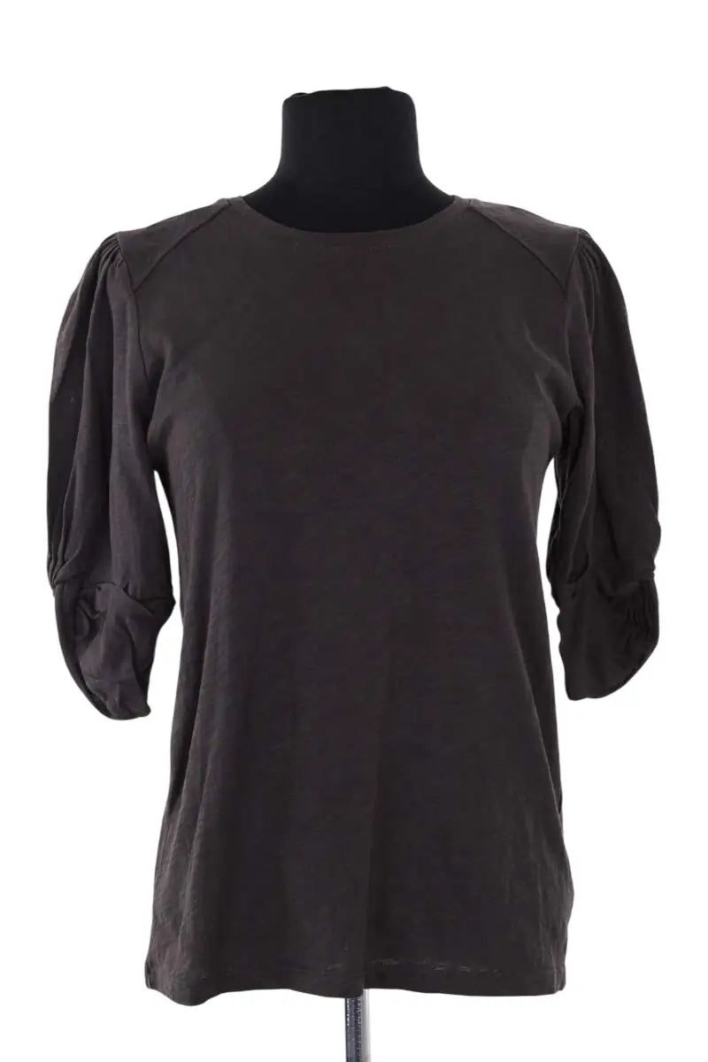 T-shirt Ba&Sh Noir en Coton, taille XS - Seconde Main