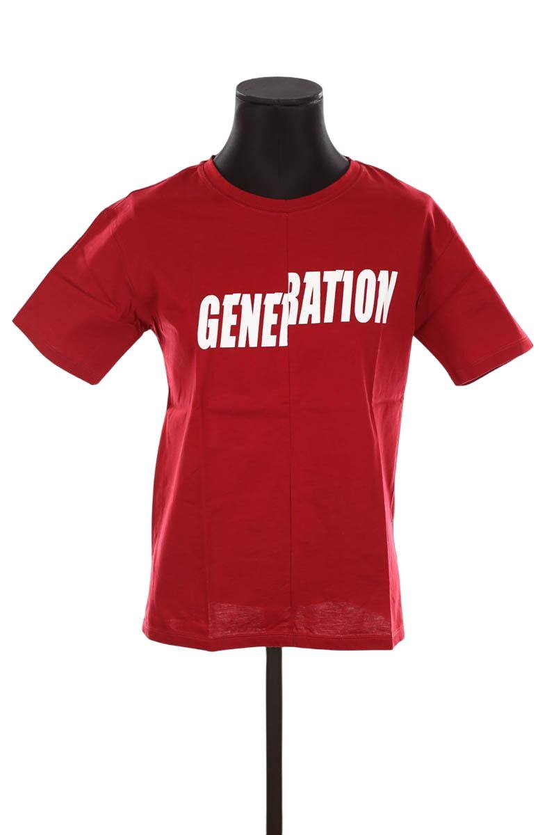 T-shirts Sandro  Rouge