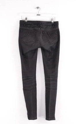Jean slim Maje Anthracite en Coton