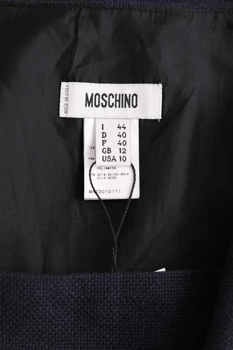 Jupe Moschino Noir en Synthétique