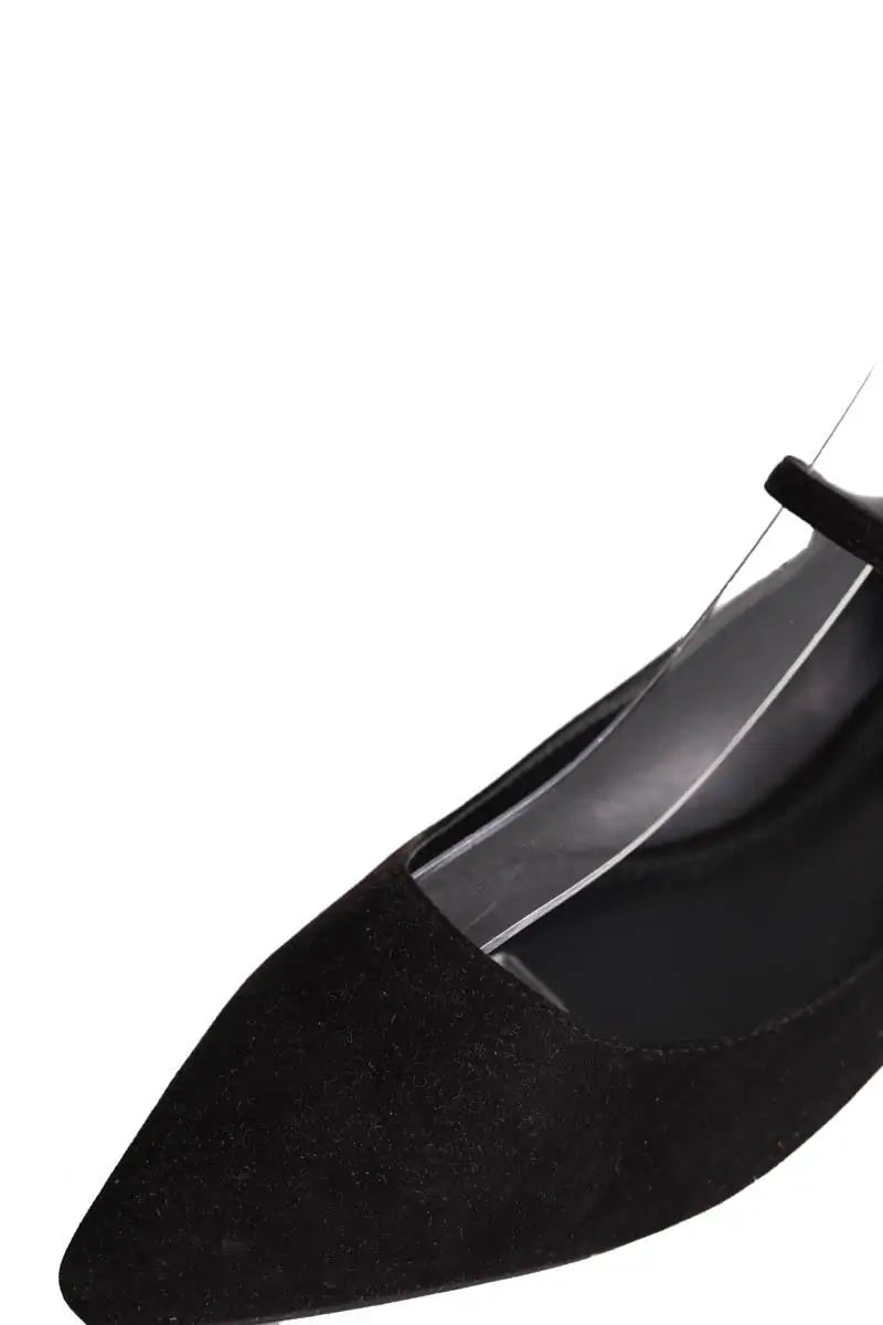 Ballerines Charles & Keith Noir en Daim