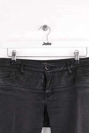 Jean slim Maje Anthracite en Coton