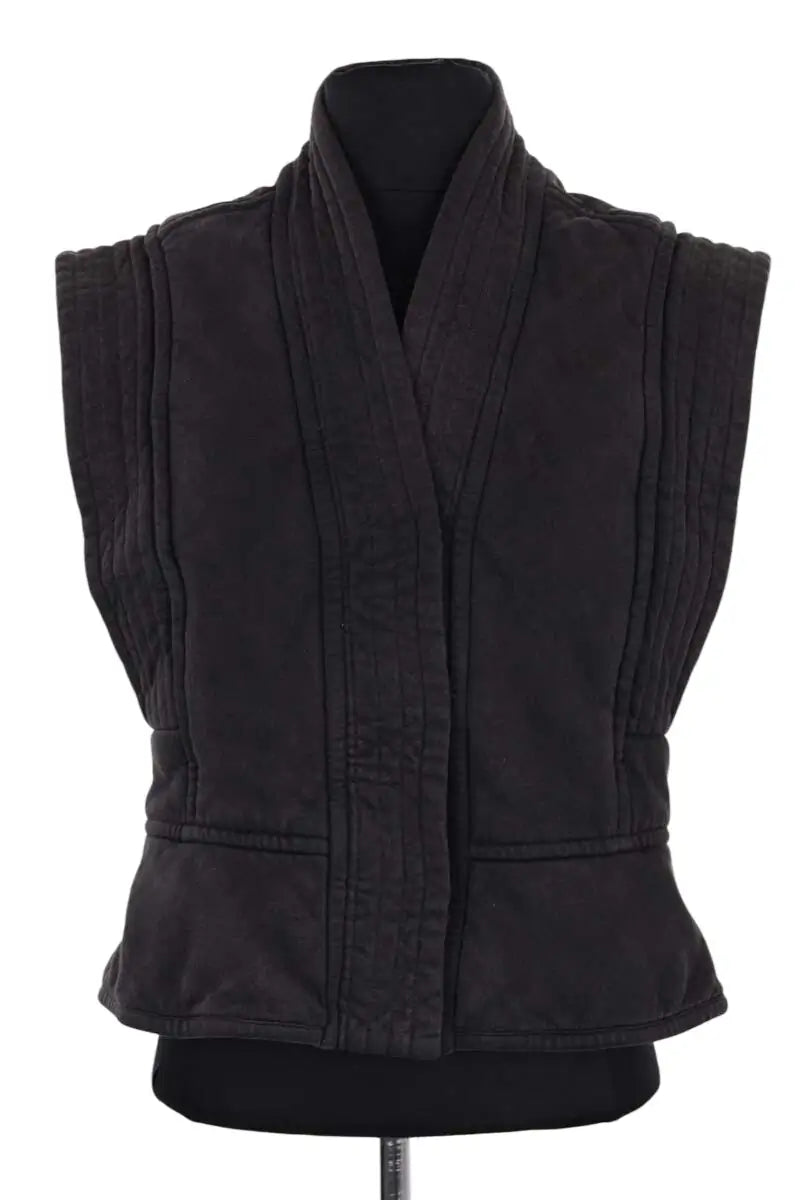 Veste Isabel Marant Étoile Norah Noir en Coton, taille M - Seconde Main