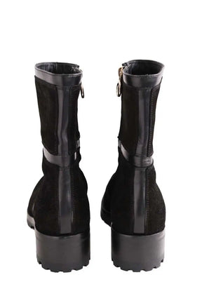 Bottes Free Lance Noir en Cuir