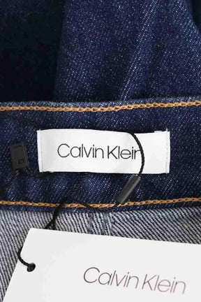 Jean large Calvin Klein Bleu en Coton