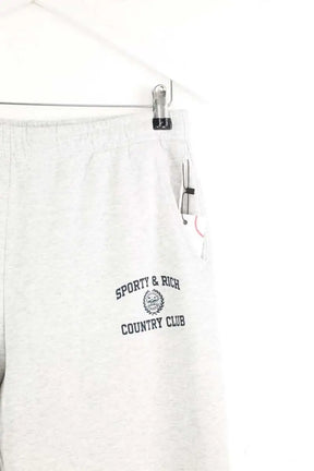 Pantalon de sport Sporty & Rich Gris en Coton