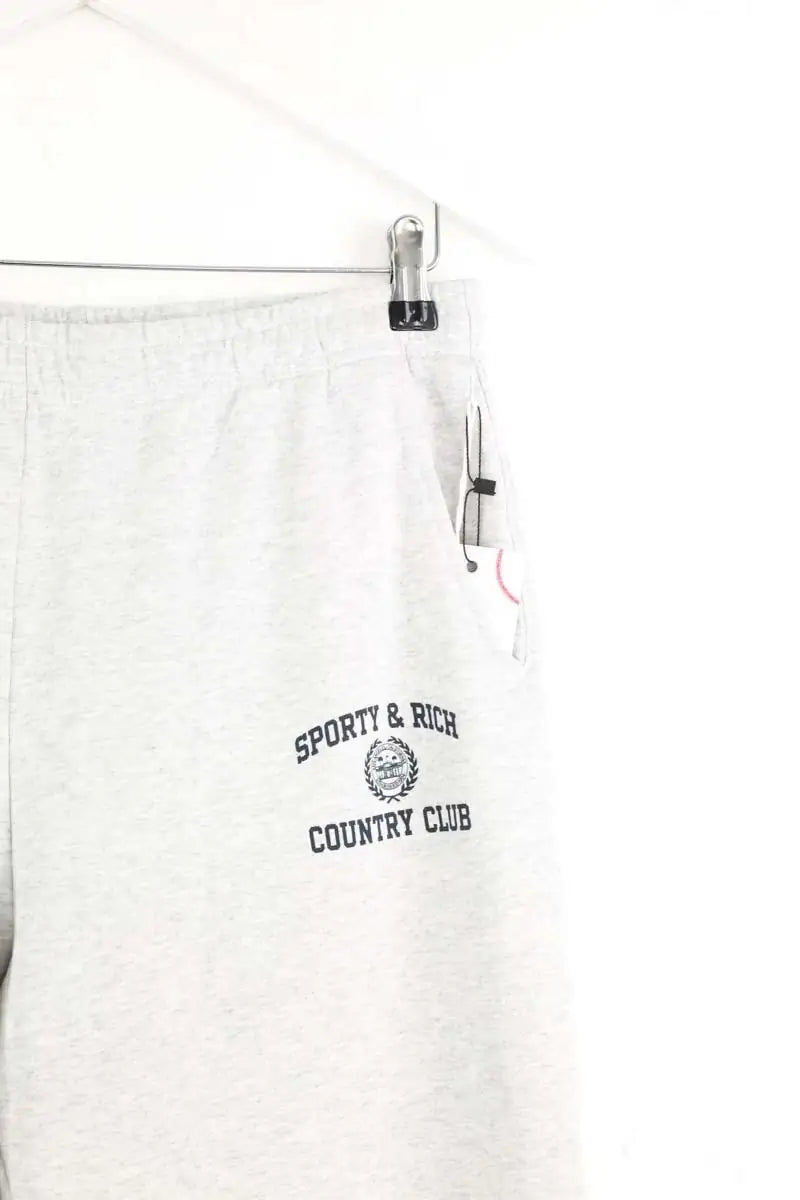 Pantalon de sport Sporty & Rich Gris en Coton