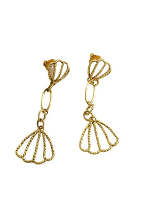 Boucles d'oreilles Aurélie Bidermann  Doré