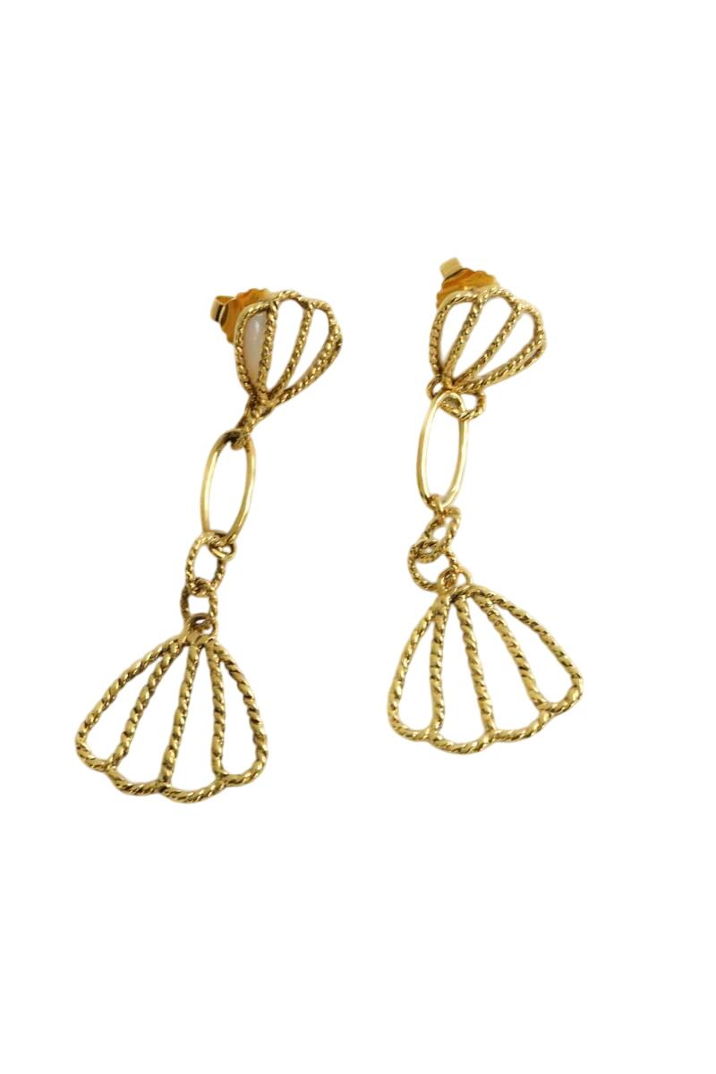 Boucles d'oreilles Aurélie Bidermann  Doré