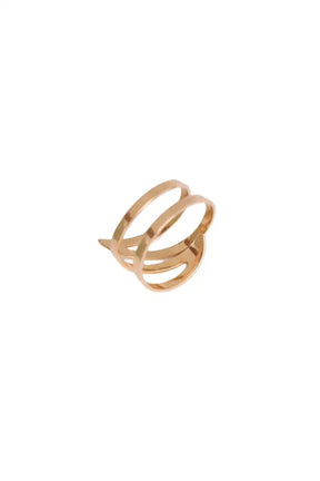 Bague Ginette NY Wise Doré en Or jaune