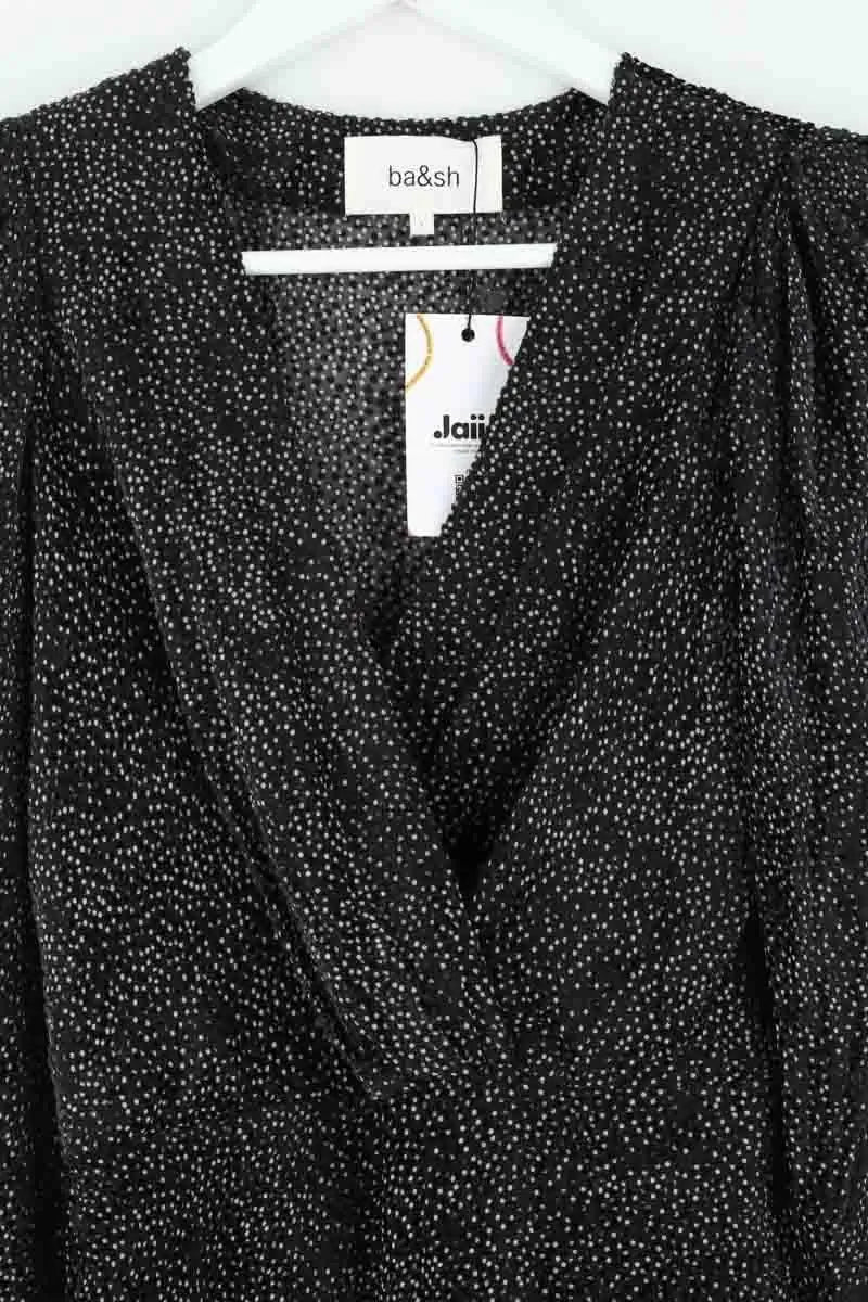 Robe Ba&Sh Noir en Soie