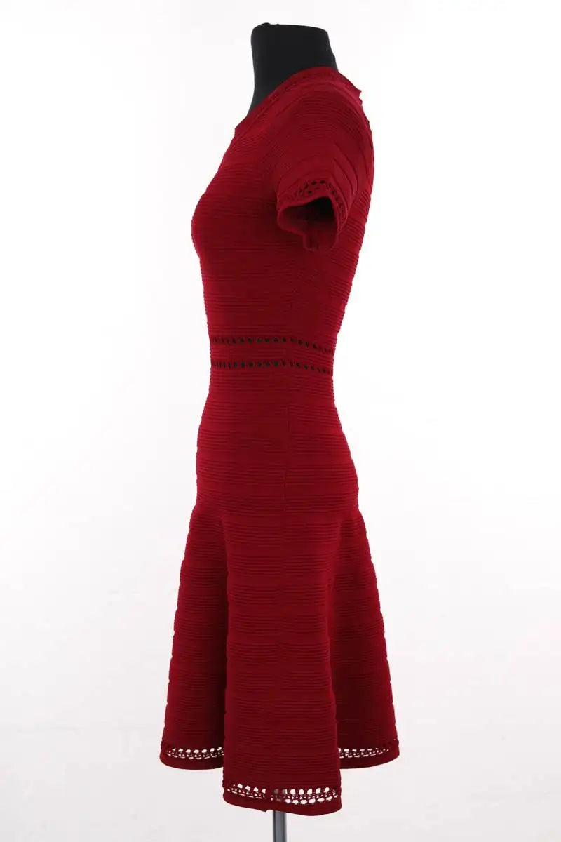 Robe Sandro Rouge en Synthétique