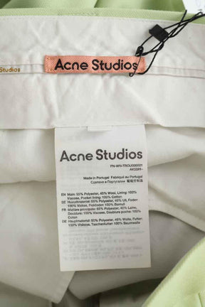 Slim Acne Studios  Vert