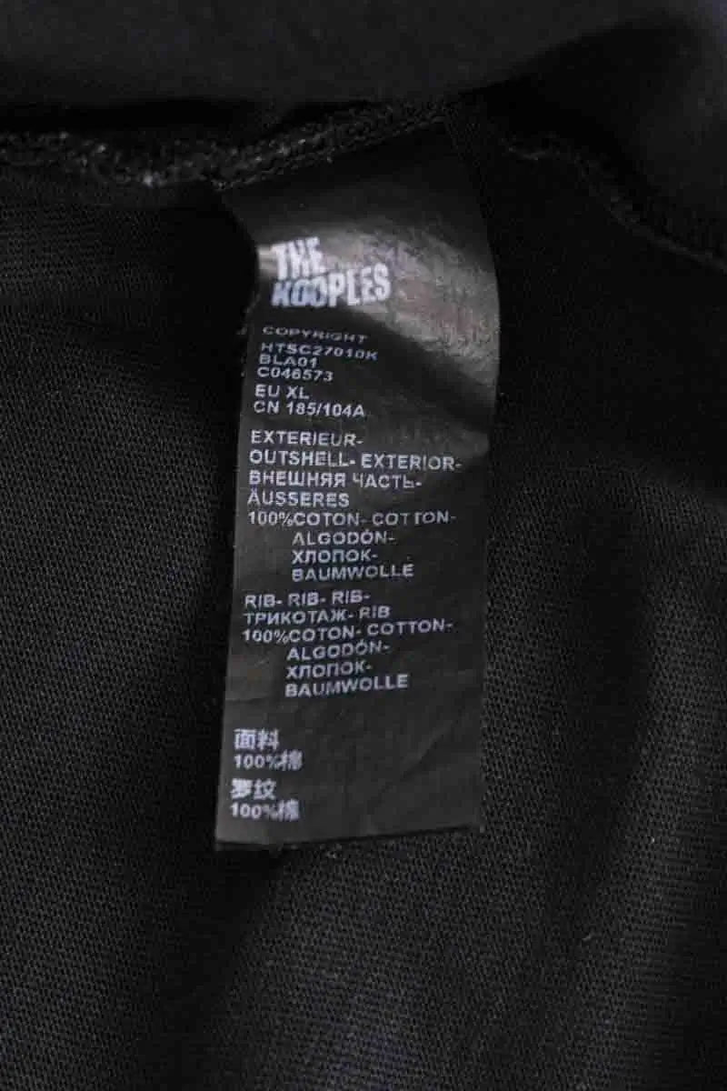 T-shirt The Kooples Noir en Coton