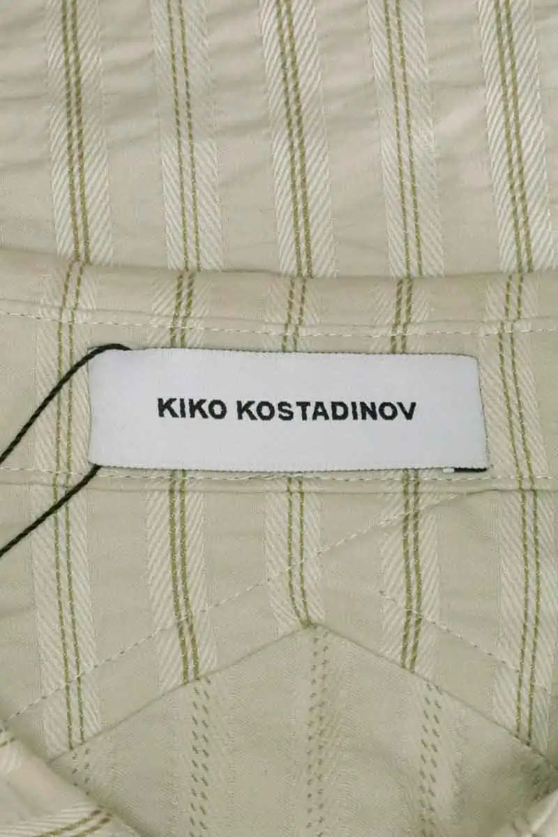Chemise Kiko Kostadinov Beige en Coton
