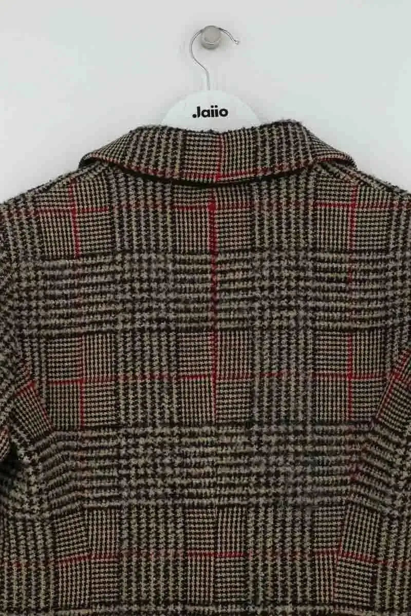 Manteau Sandro Marron en Laine