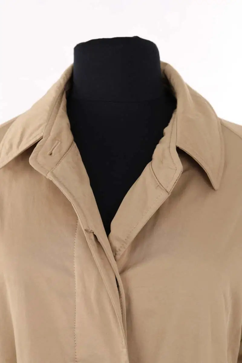 Trench-coat Max Mara Camel en Synthétique