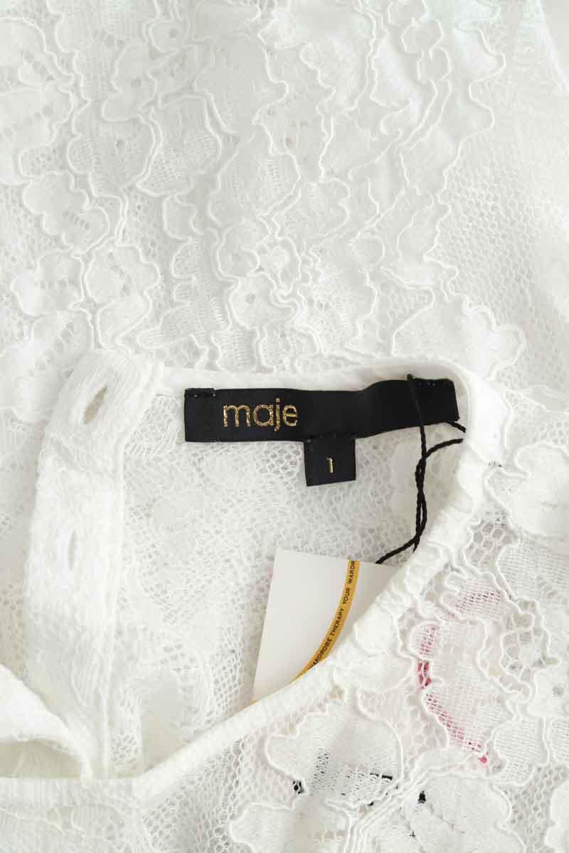 Top Maje  Blanc