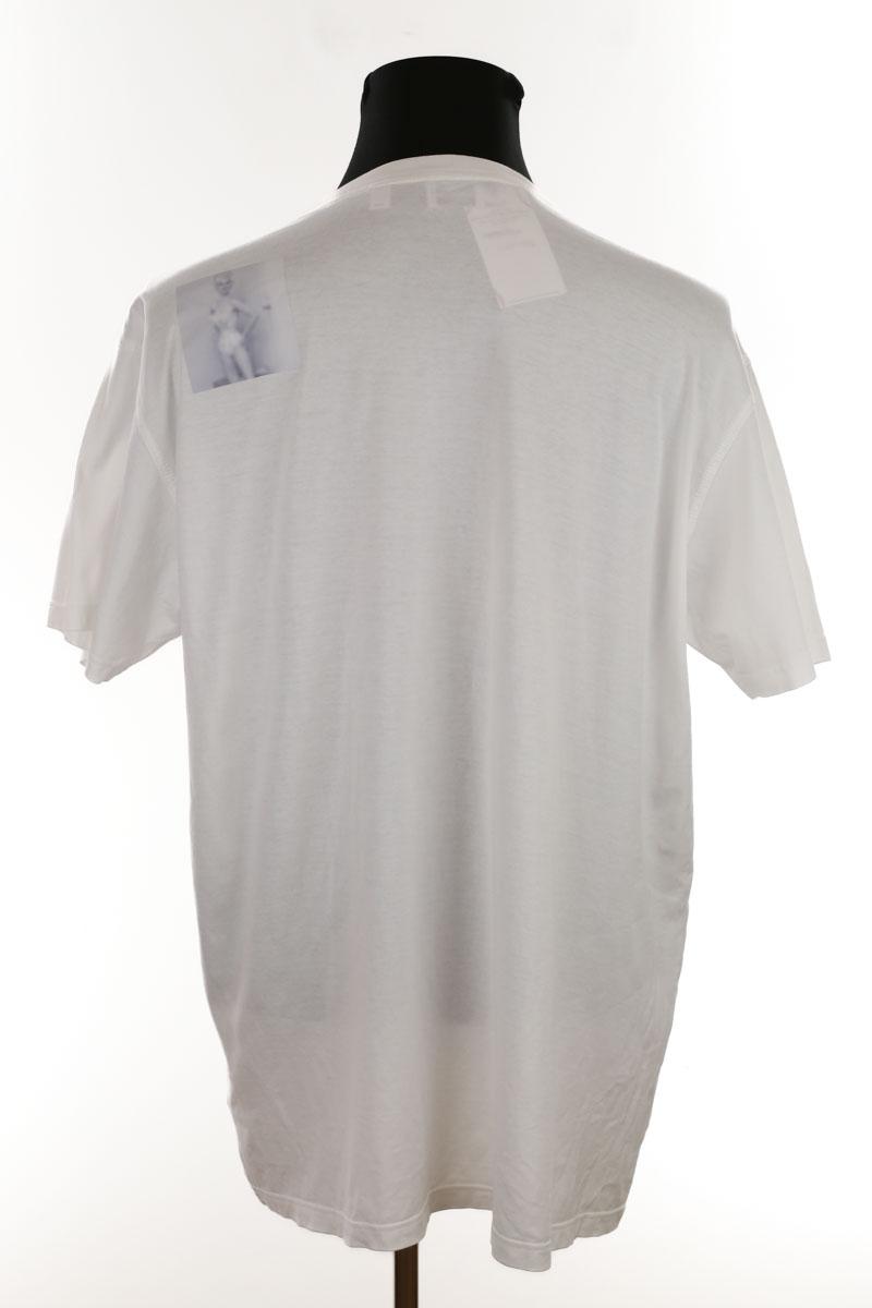 T-shirt Burberry  Blanc