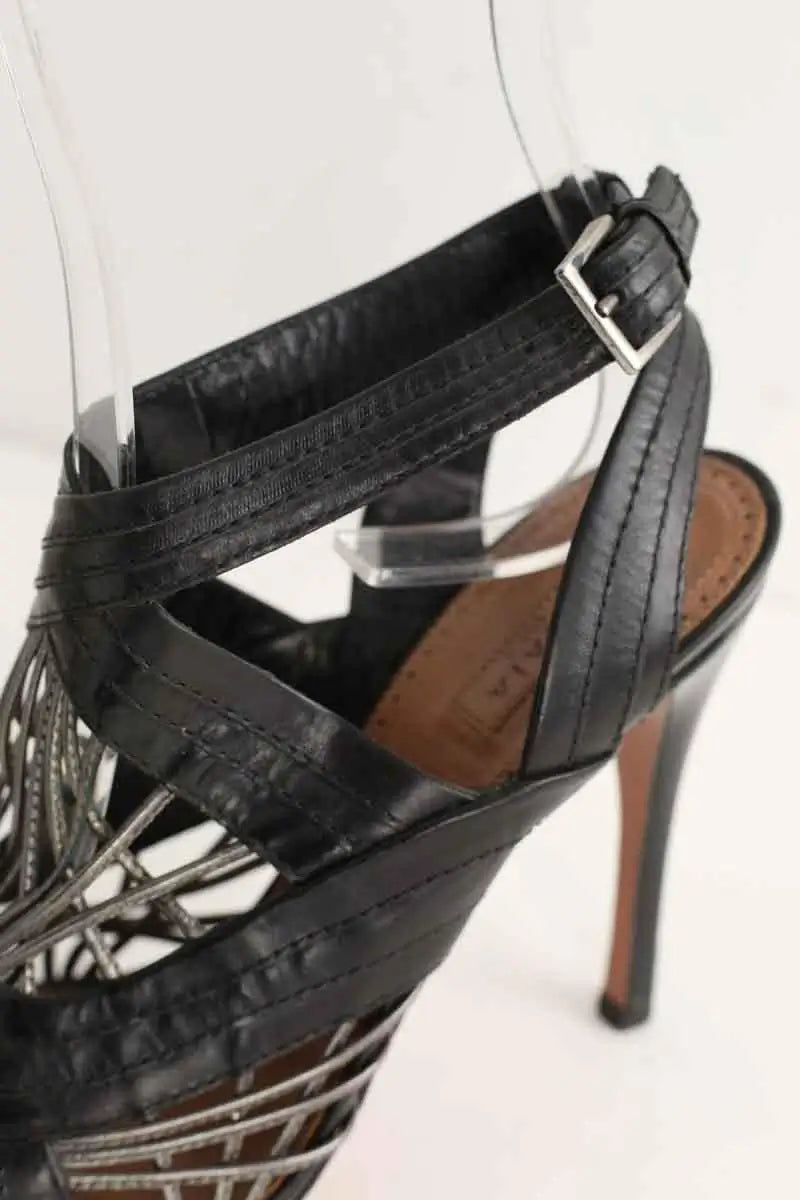 Talons Alaïa  Noir