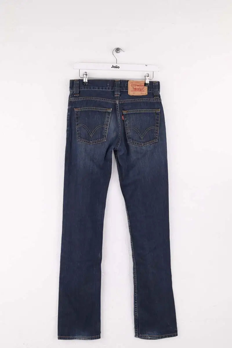 Jean droit Levi's Bleu en Coton