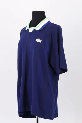 Polo Lacoste Bleu en Synthétique