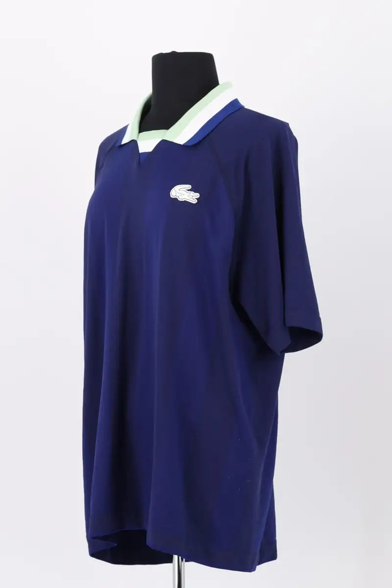 Polo Lacoste Bleu en Synthétique